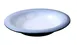 Yanco SN-409 14 oz (½ qt) Round Two‑Tone White/Black Melamine Bowl 9" Dia × 1.5" H – 1 Dozen 1 image
