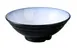 Yanco SN-607 - Melamine Bowl, 6 7/8" x 2 1/2" (19.5 oz), White/Black - Dozen 1 image