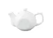 Yanco TP-4 - 10‑Oz White Porcelain Coffee Pot Lid 6‑1/2"×3‑1/2"×2‑3/4" Dishwasher Safe - Dozen 1 image