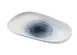 Yanco UN-413 Universe Plate - 13.5" x 1.5" x 7.5", 24 oz Oval China, Rolled Edge, Coupe Rim - Dozen 1 image