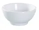 Yanco VE-003 - 4 Oz White Round 3-1/2" Diameter Melamine Sauce Dish, Dishwasher Safe - Dozen 1 image