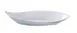 Yanco VE-519 Venice Leaf‑Shape Deep Plate, 48 Oz, 19" x 9" White Melamine 1 image