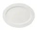 Yanco VS-215 Versailles Platter, 15.5" Dia x 10.75" H White China, Rim, Glazed Magnesia - Dozen 1 image