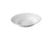 Yanco VS-504 Fruit Bowl, 2 Oz, 4 3/4" Dia x 1" H Round China, White Glazed, Safe - Dozen 1 image