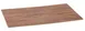 Yanco WD-212 Rectangular Serving Tray 12-1/2" x 7" Melamine Wood Look Browns Safe - Dozen 1 image