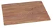 Yanco WD-221 Rectangular Serving Tray, 21" x 12-1/2", Melamine Wood‑Look Brown, Dishwasher Safe 1 image