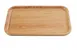 Yanco WD-2215 Melamine Plate, Golden Oak, 14.125"W x 0.75"D x 9.25"H, 6"-7" - Dozen 1 image
