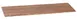 Yanco WD-222 Serving Tray, 21" x 6½" Melamine with Wood‑Look, Brown, Dishwasher Safe 1 image
