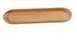 Yanco WD-2612 Sushi Tray, 11.75" W x 0.75" D x 3.5" H Melamine, Golden Oak - Dozen 1 image