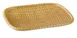 Yanco WD-409 Serving Tray, Rectangular 9" x 7½" Melamine Bamboo Look, Brown - Dozen 1 image