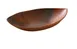Yanco WD-710 Oval Bowl, 10" x 5½" x 2" Deep, 18 oz (¾ qt) Melamine Wood‑Look - Dozen 1 image