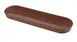 Yanco WL-716 - Melamine Tray, Brown Wood Grain 15-5/8" W x 4-1/4" D x 1" H Dishwasher Safe - Dozen 1 image