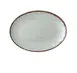Yanco YO-2009 Melamine Plate, Oval 9" L x 6-3/4" W x 3/4" H, Matte Green, Dishwasher Safe - Dozen 1 image