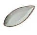 Yanco YO-2112 - Oval Melamine Plate 12" x 5-1/8" x 1-1/2", Matte Green, Safe Foot, 1 Dozen 1 image