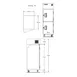 Delfield 6025XL-SH One Section Reach-In Refrigerator w/ 2 Solid Half Doors, Top Mounted, 20 cu. ft. 3 image