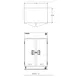 Delfield 6051XL-S Two Section Reach-In Refrigerator w/ 2 Solid Full Doors, Top Mounted, 43.5 cu. ft. 3 image