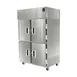 Delfield 6051XL-SH Two Section Reach-In Refrigerator w/ 4 Solid Half Doors, Top Mounted, 43.5 cu. ft. 4 image