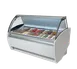 Infrico USA IDC-VAR24H - 77" Curved Glass Gelato Dipping Cabinet, 4.95 cu. ft 1 image