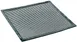 Merrychef P80011 Wire Cooling Rack, Black Mesh Liner, Height 1/8" x 12" W x 12" D, Sturdy Design 1 image