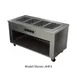 Alluserv AHF2 38" Evolution Series Electric Hot Food Counter, (2) Wells 1 image