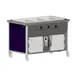 Atlas Metal CAHB-3 50" Hot Food Serving Counter with Heated Base, (3) Wells 1 image
