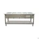 Duke 305 Aerohot Steamtable Hot Food Unit, Gas, 72-3/8"W X 22-7/16"D X 34"H 1 image