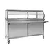 Eagle Group DCS4-HFU-B 64" Director'S Choice® Mobile Hot Food Table, (4)  Pan Capacity 1 image