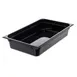 Carlisle 10201B03 StorPlus 1/1 Food Pan, 12.7 qt, 20‑3/4"×12‑3/4"×4" Black Polycarbonate Exterior 1 image
