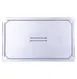 Carlisle 10210U07 Handled Lid, 1/1 Clear Polycarbonate, Non‑Slip -40° to 212°F, NSF, Dishwasher Safe 2 image