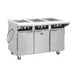 FWE HLC-3W6-7H-21-HWR 51" Tray Line Heated Serving & Holding Cabinet, (3) Wells 1 image