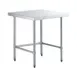 Sapphire Manufacturing SMTEO-1430G 30" Open Base Work Table with Side & Rear Crossrails - Flat Top 1 image