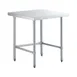 Sapphire Manufacturing SMTEO-1830G 30" Open Base Work Table with Side & Rear Crossrails - Flat Top 1 image