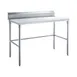 Sapphire Manufacturing SMTEOB-2430G 30" Open Base Work Table w/Side & Rear Crossrails - 5" B.splash 1 image