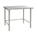 Sapphire Manufacturing SMTO-3030G 30" Open Base Work Table with Side & Rear Crossrails - Flat Top 1 image