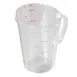Carlisle 4314507 Measuring Cup – 128 oz (4 qt) Clear Polycarbonate, Pour Spout, NSF 1 image
