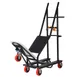 G & A BQT004 - Extra Heavy Duty Banquet Table Dolly, 4 Wheels, 800 lbs, Black Finish 1 image