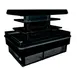 Kool-It KAR-110-IS-SC-B Merchandiser, 44.8 cu ft, 110"W x 46"D x 56"H, Black Exterior, 3 Shelves, LED 1 image
