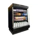 Howard-McCray R-OD35E-4L-LB-B 51" Vertical Multi-Purpose Low-Base Open Air Merchandiser in Black 1 image