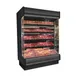 Howard-McCray R-OM35E-4-LB-B 51" Vertical Packaged Meats Low Base Open Air Merhandiser in Black, Remote 1 image