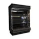 Howard-McCray R-OP35E-4-LB-B 51" Vertical Packaged Meats Low-Base Open Merhandiser in Black, Remote 1 image