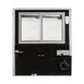 Howard-McCray SC-CFS34N-6-BE-LED 72" Flat Refrigerated Seafood Display Case, Black 6 image