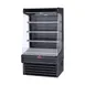 Howard-McCray SC-OD30E-3-SW-B 39" Vertical Multi-Purpose Open Merchandiser in Black, Self-Contained 4 image