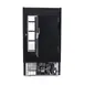 Howard-McCray SC-OD30E-3-SW-B 39" Vertical Multi-Purpose Open Merchandiser in Black, Self-Contained 8 image