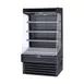Howard-McCray SC-OD30E-4-SW-B 51" Horizontal Multi-Purpose Open Merchandiser in Black, Self-Contained 4 image