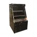 Howard-McCray SC-OD35E-33L-B-LED 33.75'' Vertical Dairy Open Merchandiser in Black, Self-Contained 1 image