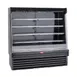 Howard-McCray SC-OD35E-4S-B-LED 51'' Vertical Dairy Open Merchandiser in Black, Self-Contained 1 image