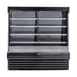 Howard-McCray SC-OD35E-4S-B-LED 51'' Vertical Dairy Open Merchandiser in Black, Self-Contained 3 image