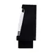 Howard-McCray SC-OD35E-4S-B-LED 51'' Vertical Dairy Open Merchandiser in Black, Self-Contained 5 image