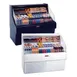 Howard-McCray SC-OS30E-3 39'' Horizontal Impluse Open Merchandiser in White, Self-Contained, 2 image