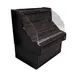 Howard-McCray SC-OS30E-3C-B-LED 39" Horizontal Impluse Open Merchandiser in Black, Self-Contained 1 image